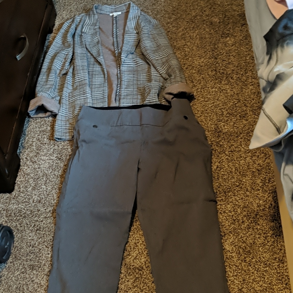 A blazer and pair of pants